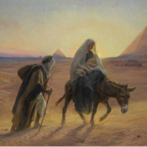 Jožef po Božji volji reši sveto Družino