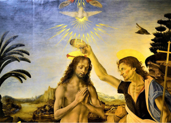 Jezus je ob krstu videl prihajati nadse Božjega Duha